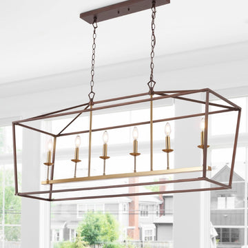 Pagoda Lantern Metal LED Pendant